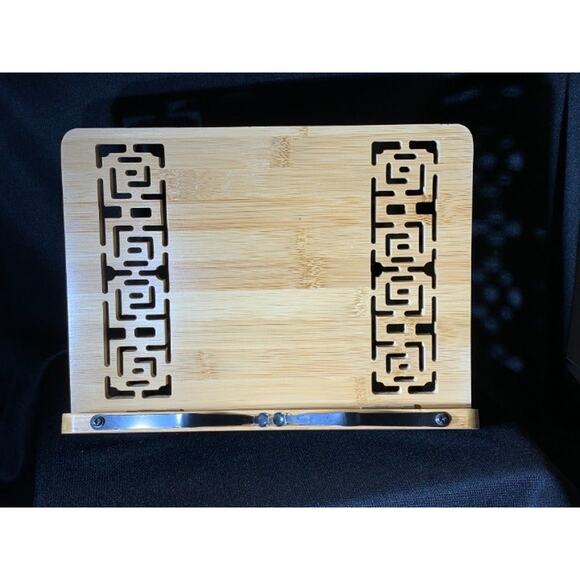 Wooden Foldable Book or Paper Holder - Picture 1 of 7